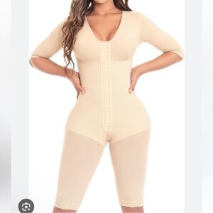 Women's Cream Shapewear Bodysuit